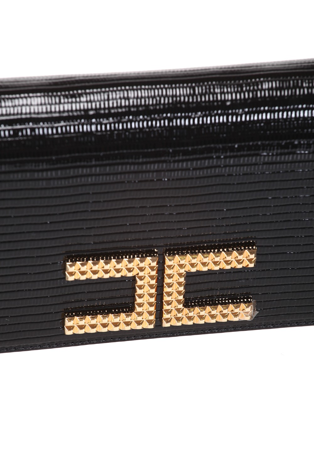 shop ELISABETTA FRANCHI Saldi Borsa: Elisabetta Franchi borsa a tracolla effetto lucertolina con logo gold.
Materiale sintetico effetto lucertolina.
Catena groumette in metallo.
Maxi logo borchiato.
Patta frontale.
Misure: l 19 x h 11 x p 3,5 cm.
Composizione: 50% Poiuretanica 50% Poliestere.
Fabbricato in Italia.. BS26A27E2-110 number 5972545